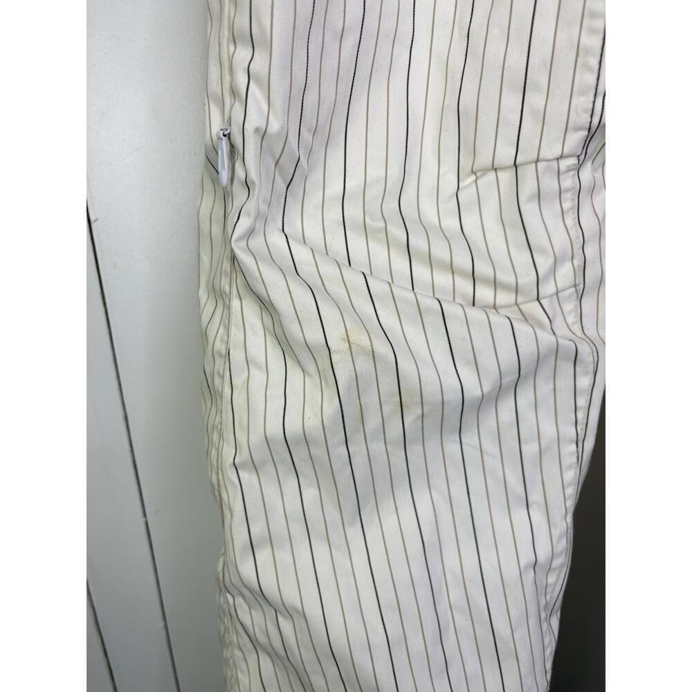 Foursquare Pants Womens Medium Fuji Pinstripe Snowboard Inseam Vents Warm - Picture 13 of 15